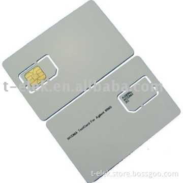 WCDMA Test Card/micro test sim card for Agilent 8960 Mobile Phone 3G Test Card